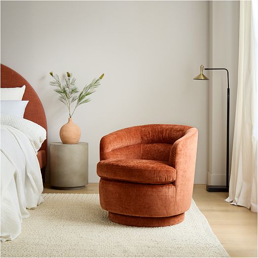 Viv Swivel Chair | West Elm