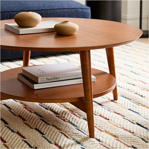 MidCentury Round Coffee Table (36"48") West Elm