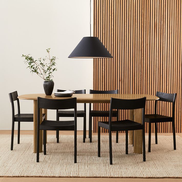 Anton Solid Wood Oval Dining Table (78") West Elm