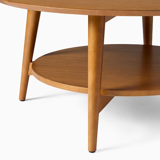MidCentury Round Coffee Table (36"48") West Elm
