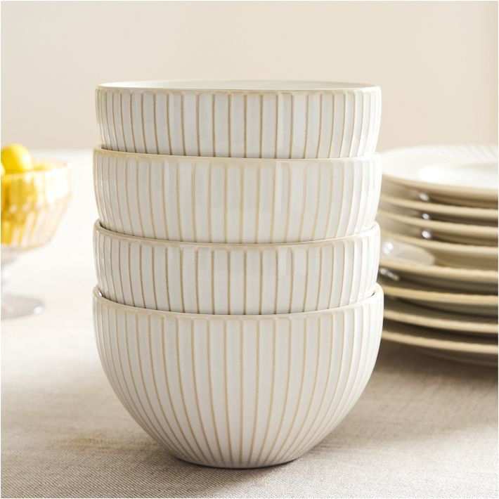 Textured Stoneware Dinnerware Collection West Elm