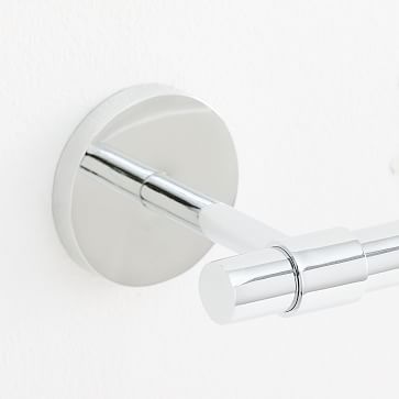 Pure Modernist Bath Hardware - Chrome | West Elm