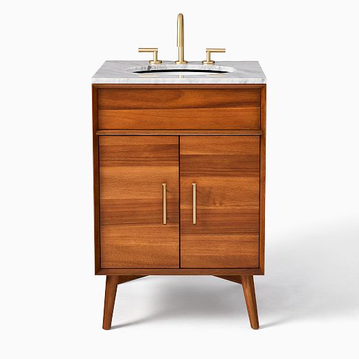 MidCentury Single Bathroom Vanity (24"49") Acorn West Elm