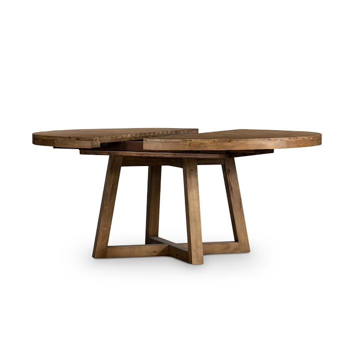Emmerson® Round Expandable Dining Table (60"72") West Elm