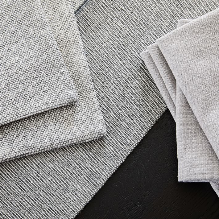 Cotton Canvas Table Linen Sets | West Elm