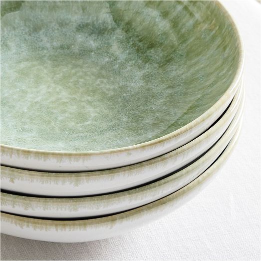 Reactive Glaze Stoneware Pasta Bowls West Elm