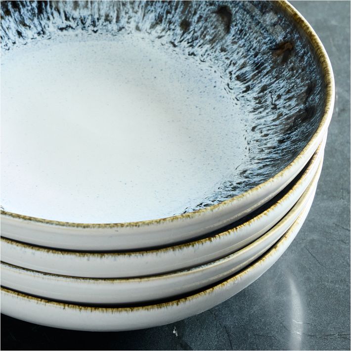 Reactive Glaze Stoneware Pasta Bowls West Elm
