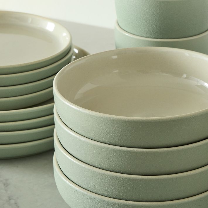 Kaloh Stoneware Dinnerware (Set of 16) West Elm