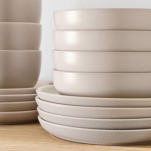 Kaloh Stoneware Dinnerware (Set of 16) West Elm