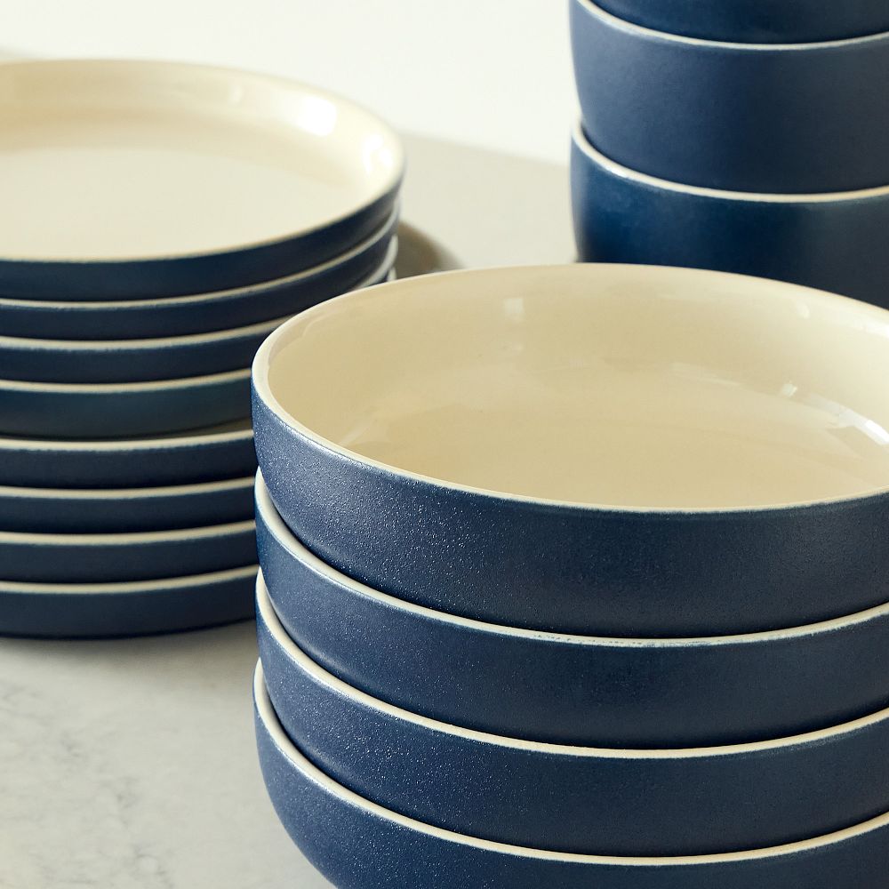 Kaloh Stoneware Dinnerware (Set of 16) West Elm