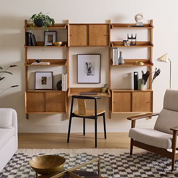 Build Your Own - Mid-Century Modular Shelving System | West Elm