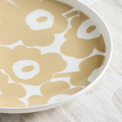 Marimekko Oiva Unikko Dinner Plate | West Elm