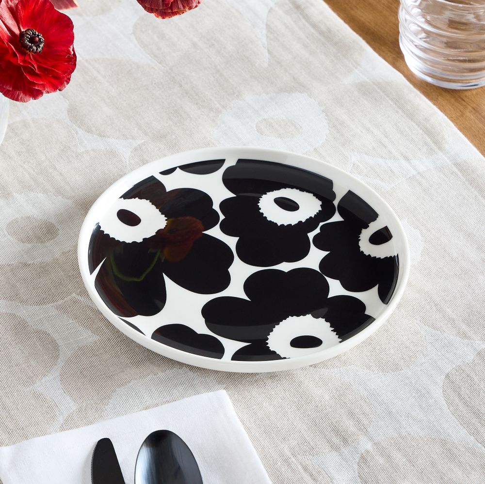 Marimekko Oiva Unikko Salad Plate West Elm