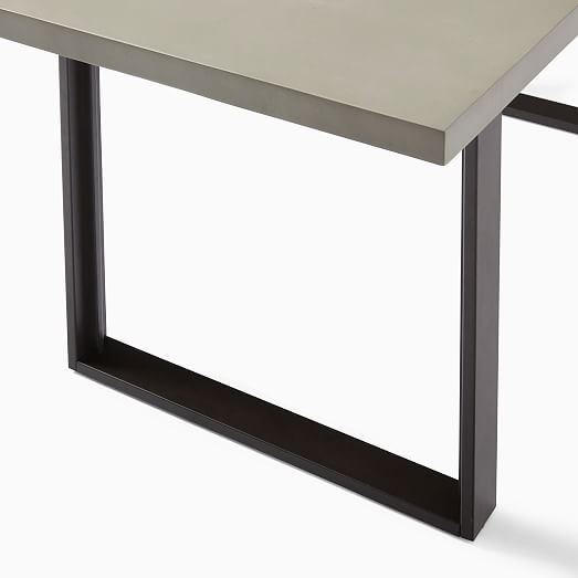 Tompkins Industrial Dining Table (74", 94") West Elm