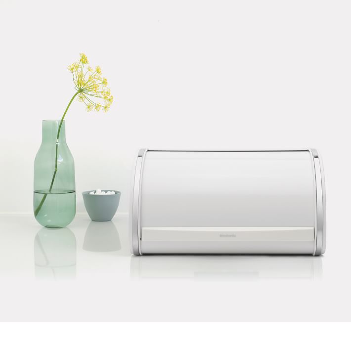 Brabantia Roll Top Medium Bread Box West Elm