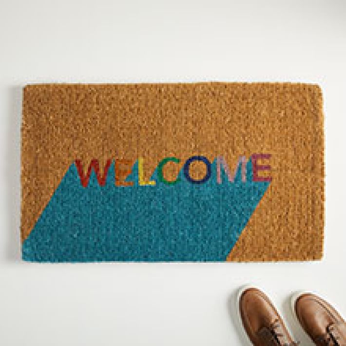 Block Doormat West Elm