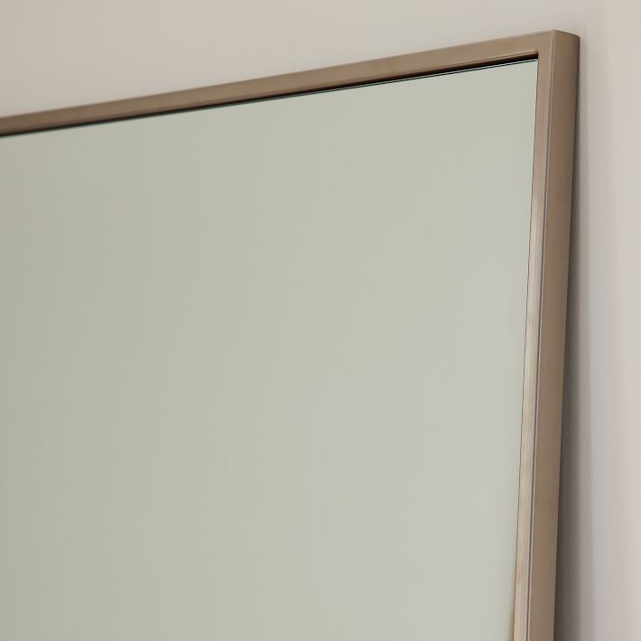Metal Frame Floor Mirror | Modern Lighting | West Elm