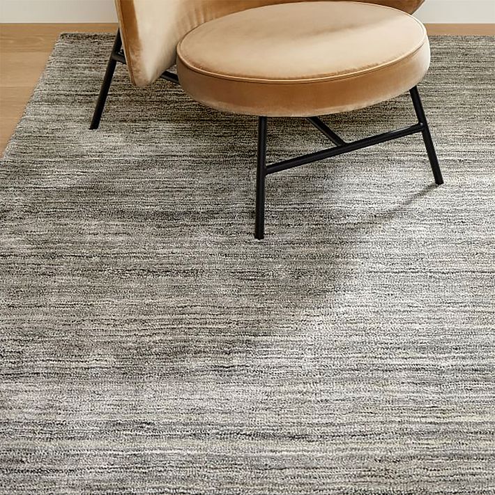 Shale Striations Easy Care Rug West Elm