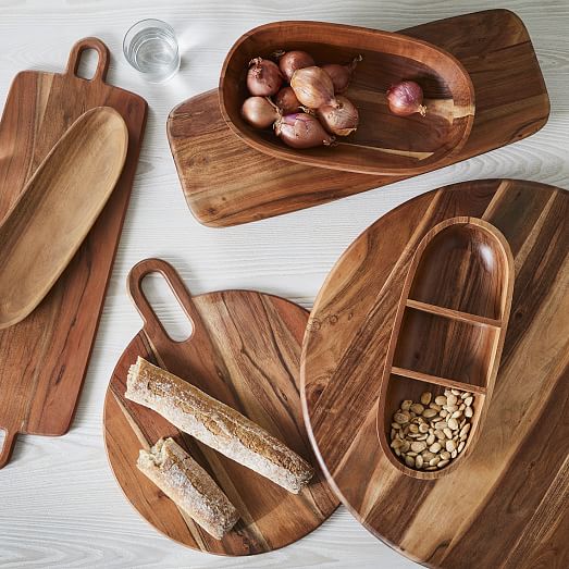 Eden Wood Serveware West Elm