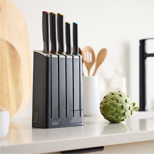 Joseph & Joseph Elevate Knives (Set of 5) w/ Block West Elm