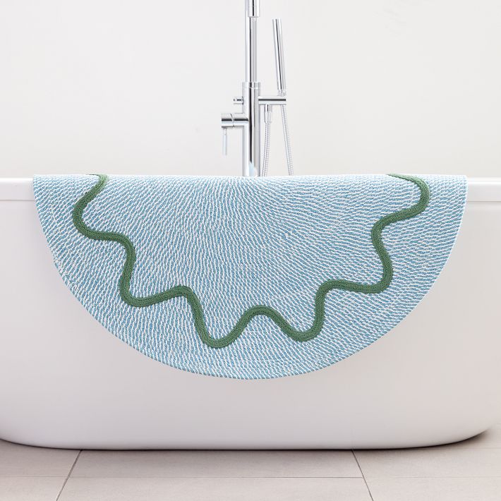 Seashell Memory Foam Bath Mat Colorful Absorbent Bath Rug Pri