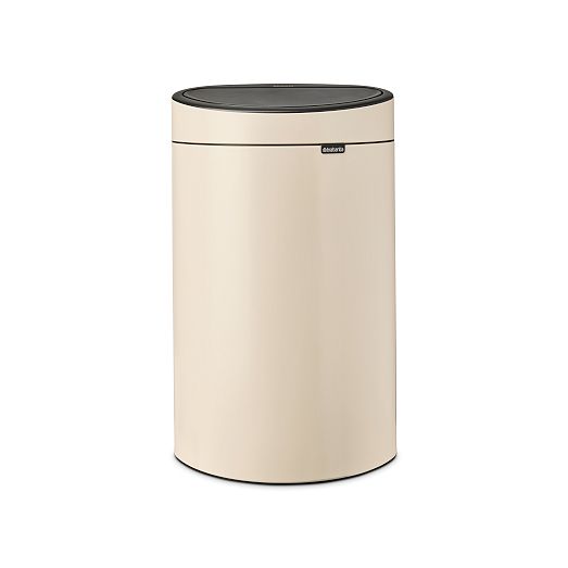 Brabantia Touch Top Trash Can (10.6 Gallon) West Elm