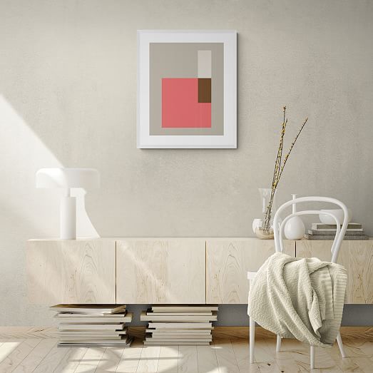 Bentuk V Framed Wall Art by Susana Paz | West Elm