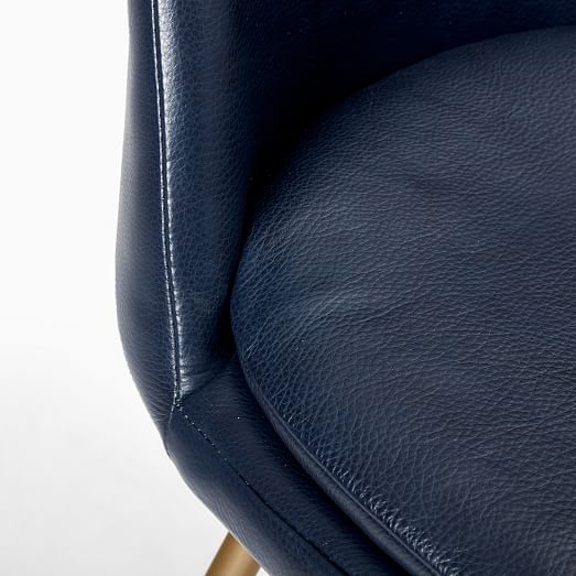 Finley Leather Counter Stool West Elm