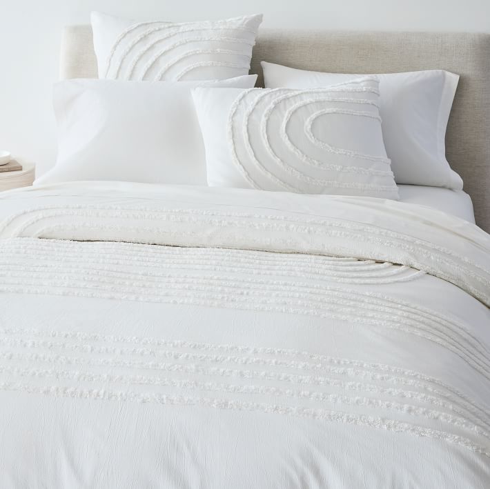 Textured Arches Duvet Cover & Shams | West Elm