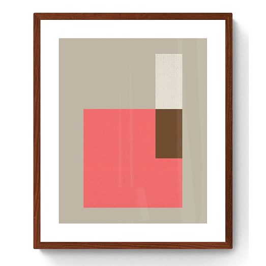 Bentuk V Framed Wall Art by Susana Paz | West Elm