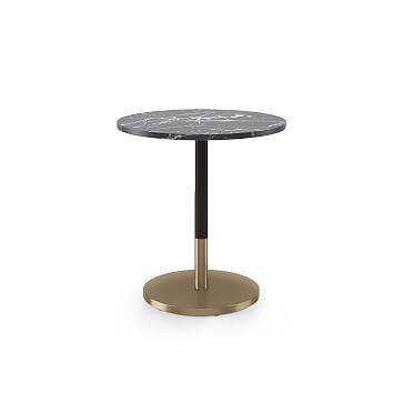 Orbit Faux Marble Dining Table - Round | West Elm