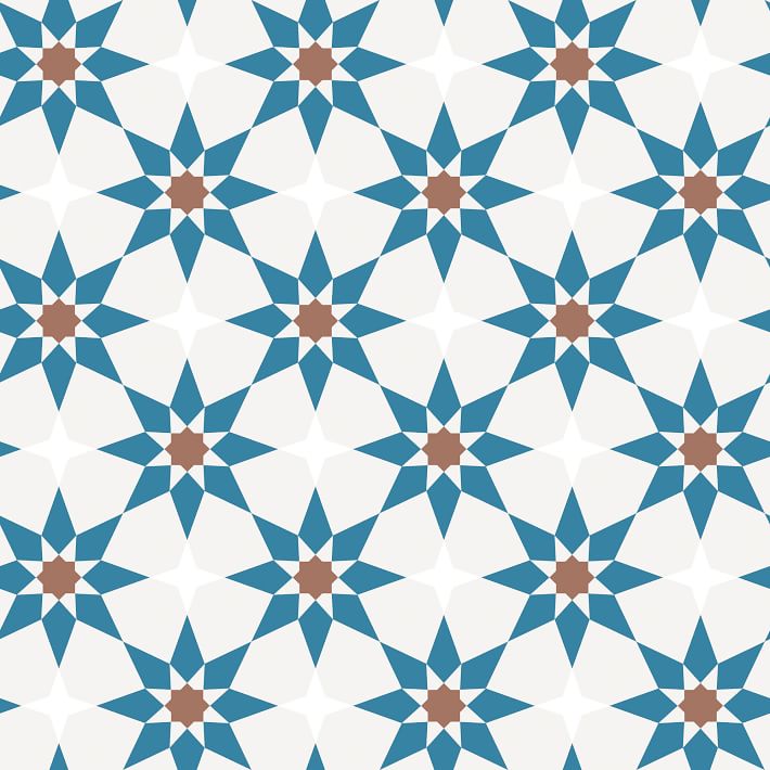 West Elm Tempaper Soleil Wallpaper lot 1121 LV PER ROLL Moroccan Spice