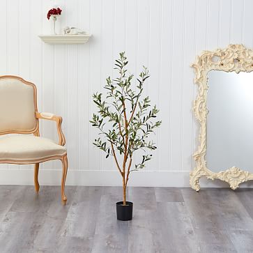 Faux Potted Olive Tree | West Elm