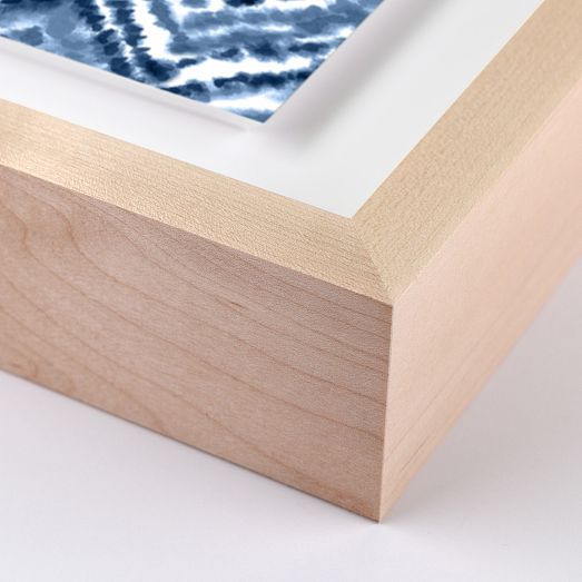 Chevron Stripe Framed Wall Art West Elm