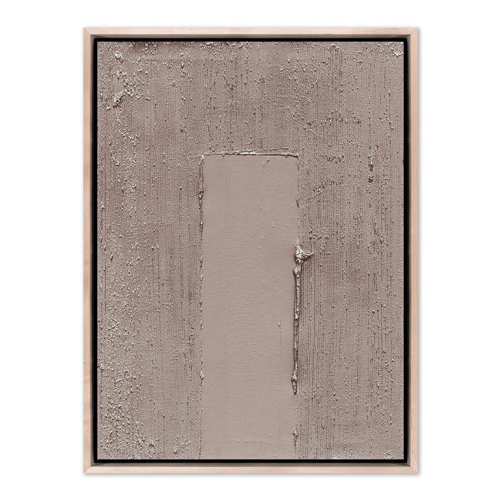 center disruption white framed wall art by the holly collective