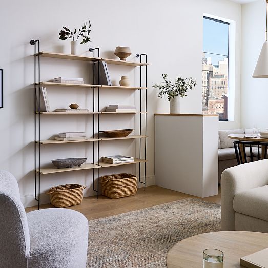 Willow Modular 5-Shelf Wall Unit | West Elm