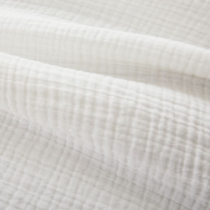 Dreamy Gauze Cotton Blanket West Elm