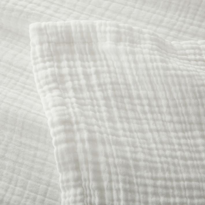Dreamy Gauze Cotton Blanket West Elm