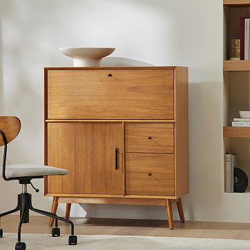 Mid-Century Secretary Desk (38