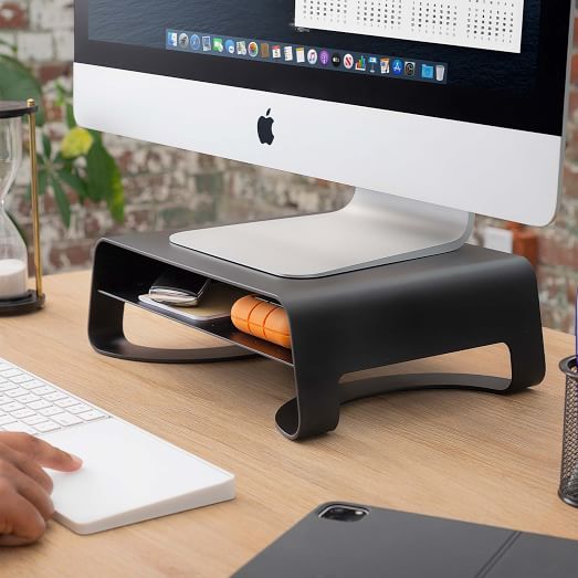 Uprise Monitor Riser | West Elm