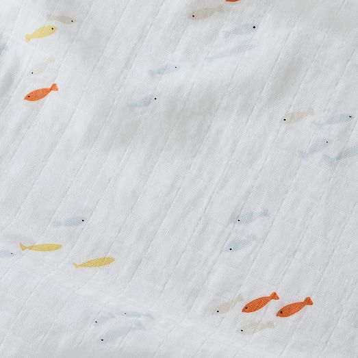 Aquatic Swaddle set West Elm