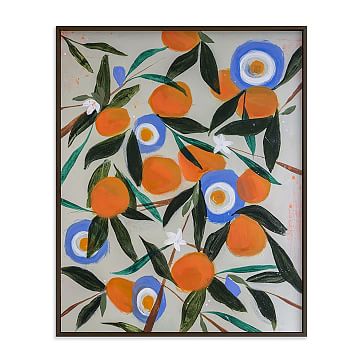 orange art prints