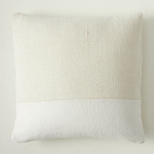 Cotton Canvas Pillow Cover West Elm