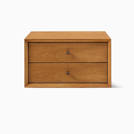 MidCentury WallMounted Nightstand (18") Acorn West Elm