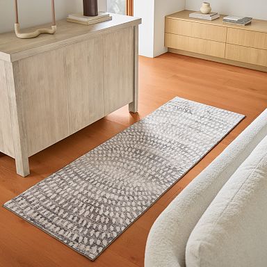 Striped Pattern Rug - Area Rugs Living Room, Bedroom, Kitchen - Easy Care  Low Pile Carpet - Large Rug 2x3 Feet(60 x 90 cm) Pink Cream Rug