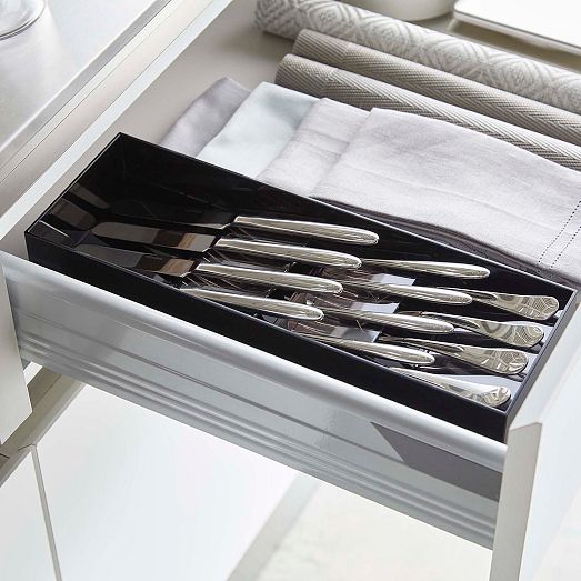 Yamazaki Tool Ständer Organizer – Aus Stahl, Schwarz, Für Kochgeschirr & Küchenutensilien