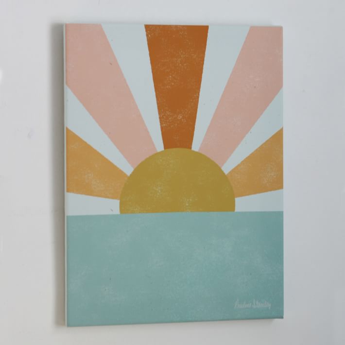 Pauline Stanley Studio Wall Art - Sun Bean Ocean | West Elm