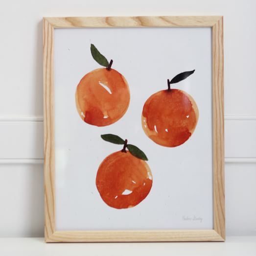 Pauline Stanley Studio Wall Art - Oranges | West Elm