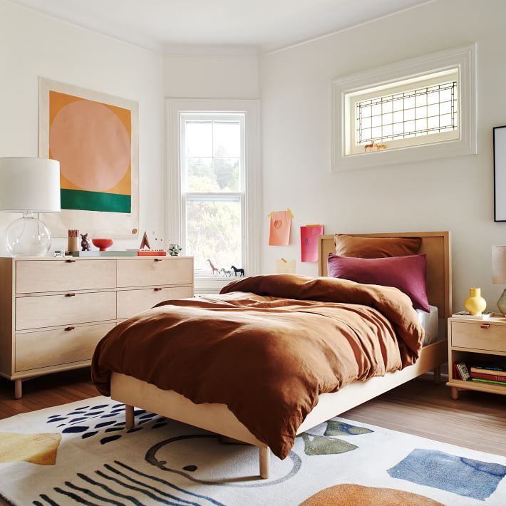 Habitat Marshmallow Double Fabric Bed Frame White Boucle By, 46 OFF