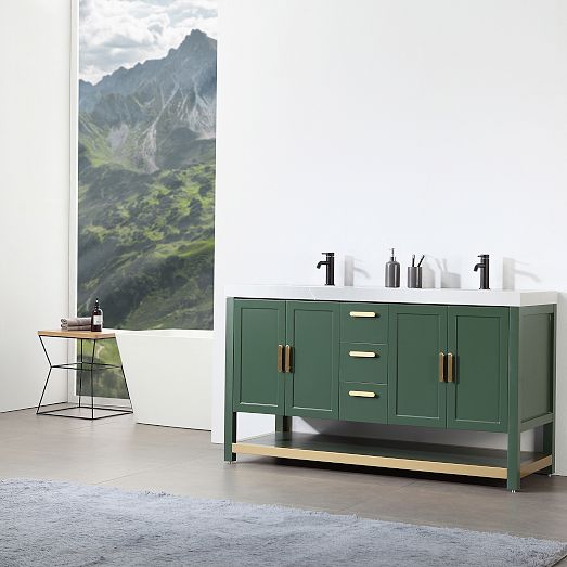 Whitby Double Bathroom Vanity (60"72") West Elm